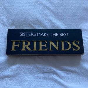 Home decor: Wooden sign